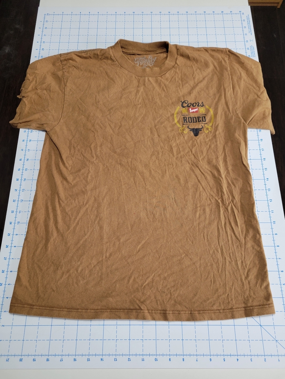 Coors Banquet Rodeo Graphic Tee - Brown